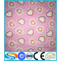 2015 Hot Style! 100% coton / tc flanelle en gros tissu en flanelle en coton imprimé rose pour bébé en tissu / pyjamas / draps